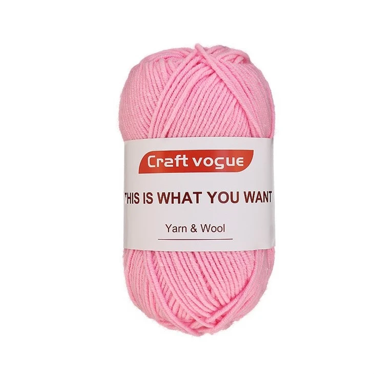 chunky braid cotton yarn